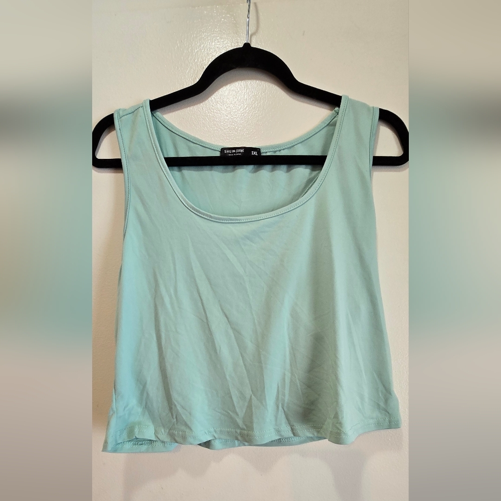 Light Blue Sleeveless Top